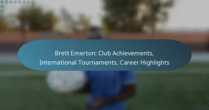 Read more about the article Brett Emerton: Club Achievements, International Tournaments, Career Highlights